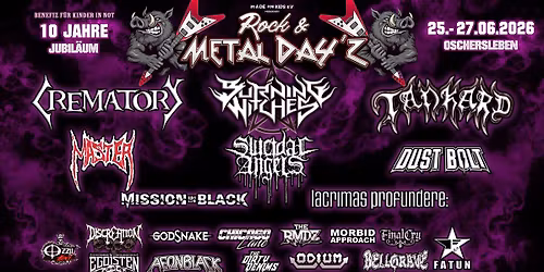 ROCK & METAL DAY'Z 2026
