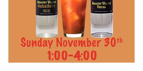 Bloody Mary Bar at Spicy Water Distillery