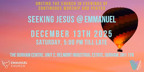 Seeking Jesus @ Emmanuel