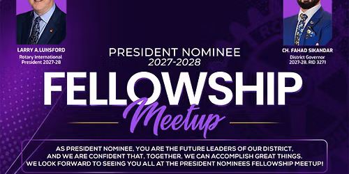 President Nominee Meetup