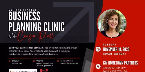 Business Planning Clinic With Caryn Prall