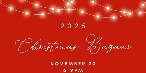 Christmas Bazaar 2025