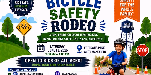 West Mansfield Bike Safety Rodeo 