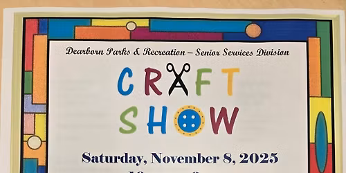 Dearborn Senior Center Fall Craft Show