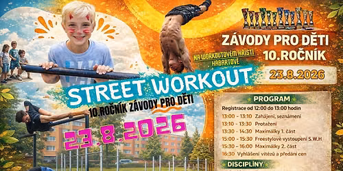 Street workout - z\u00e1vody pro d\u011bti Habartov