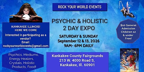 Psychic & Holistic 2 Day Expo!