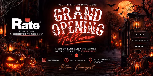 Something Wicked at Rate ~ A Halloween Grand Opening!