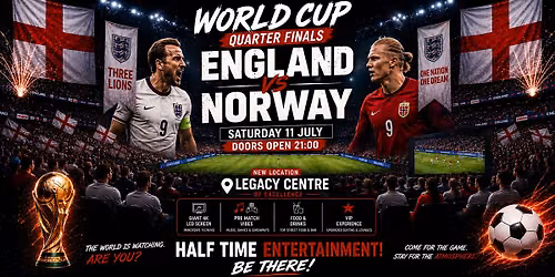 England vs Norway Screening