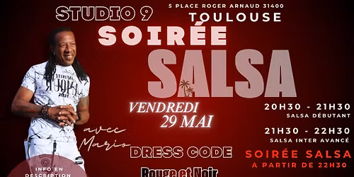 SOIREE SALSA 29 MAI