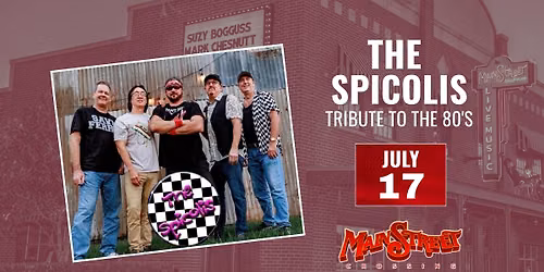 The Spicolis - Tribute to the 80's | LIVE at Main Street Crossing