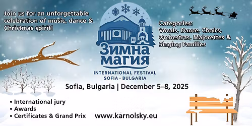 Winter Magic - Sofia Christmas Festival for Arts