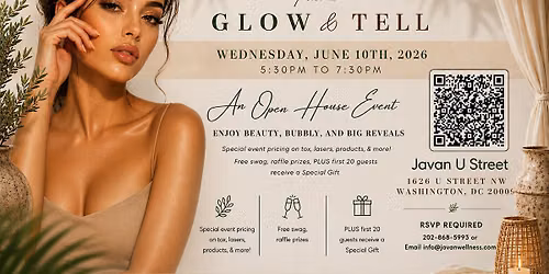 Javan Wellness U Street Glow & Tell