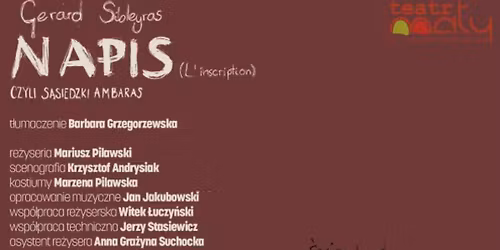 \u0141\u00f3d\u017a: NAPIS czyli s\u0105siedzki ambaras