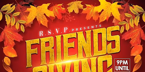 R.S.V.P.  FriendsGiving @ SANTOS
