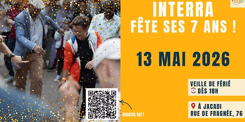 \ud83c\udf89 INTERRA fe\u0302te ses 7 ans !\ud83c\udf89