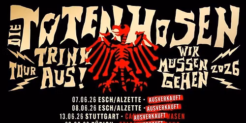 Die Toten Hosen at Deutsche Bank Park