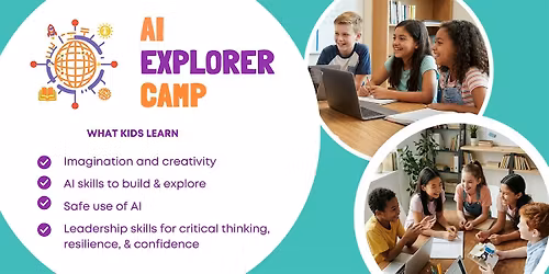 AI Explorer Camp: Kids Build Real AI Projects | Summer 2026 | Coral Springs