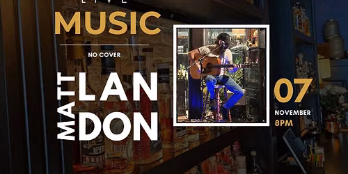 Matt Landon - Live at La Boheme