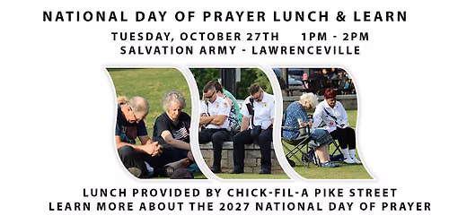 National Day of Prayer Lunch & Learn
