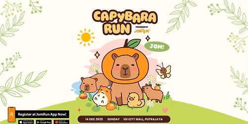Capybara Run Powered by JomRun\u00ae \u2013 Putrajaya