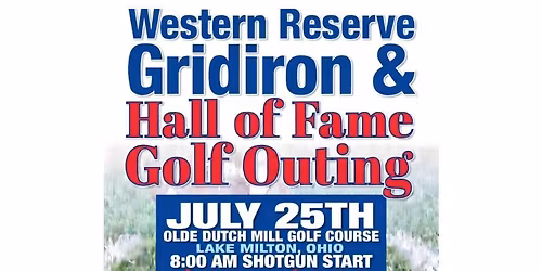 2026 Hall of Fame\/Gridiron Golf Outing