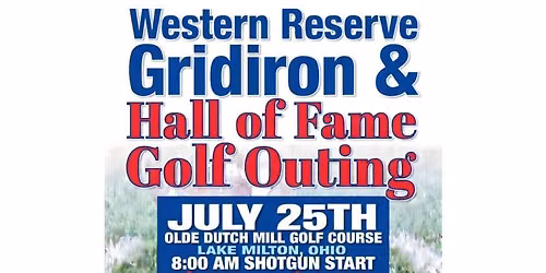 2026 Hall of Fame\/Gridiron Golf Outing