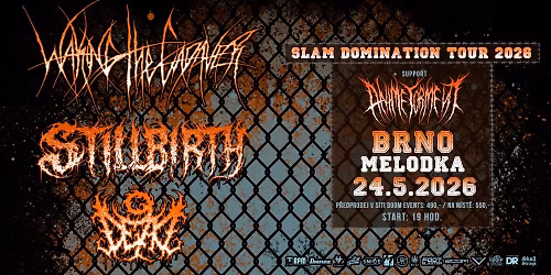 SLAM DOMINATION TOUR 2026 - BRNO\/CZ