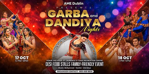 Garba & Dandiya Nights- Dublin City Centre