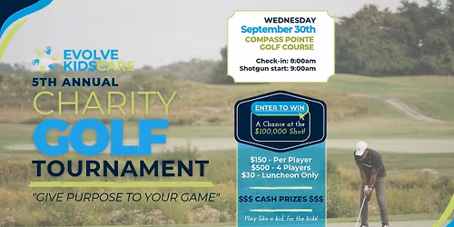 Give Purpose to Your Game Charity Golf Tournament 