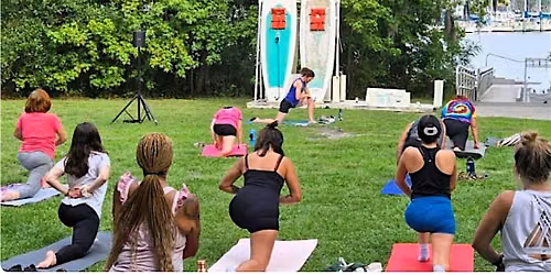 Free Yoga at Tommy Hazouri Park