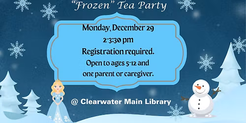 A Winter "Frozen" Tea Party