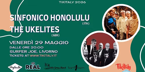 Sinfonico Honolulu + The Ukelites @ Surfer Joe (Tikitaly 2026)
