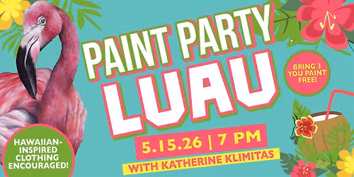 Luau Paint Party