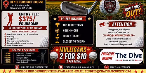 CCFD Inaugural Golf Tournament