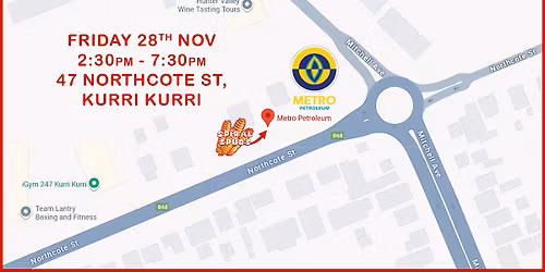 Spirals at Metro Petroleum Kurri Kurri