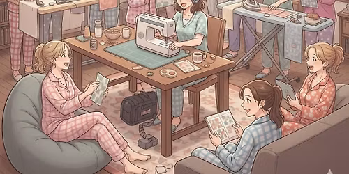 Ana's Sewing Room Quilting Retreat: Pajama Party