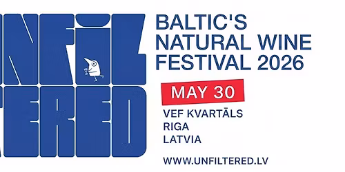 UNFILTERED - Baltics Natural Wine Festival 