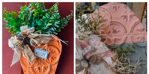 DIY Workshop: Create a Carrot or Easter Egg Door Hanger - March 26th (6:30pm-8:30pm)