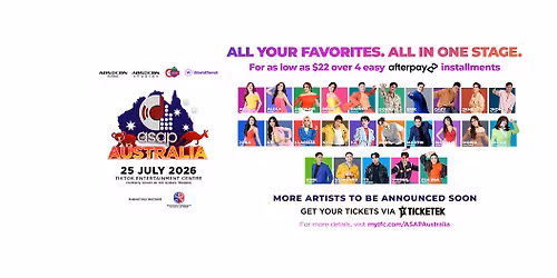 ASAP Australia 2026