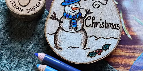 Pyrography for Beginners - Christmas Decorations 