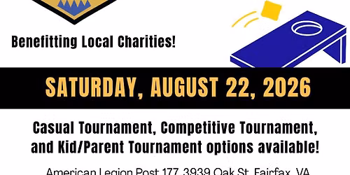 2nd Annual Strength & Honor M.C. Charity Cornhole Tournament