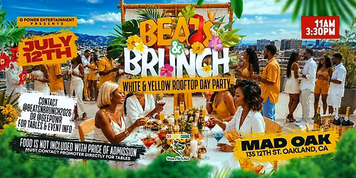 Beats & Brunch Rooftop Day Party