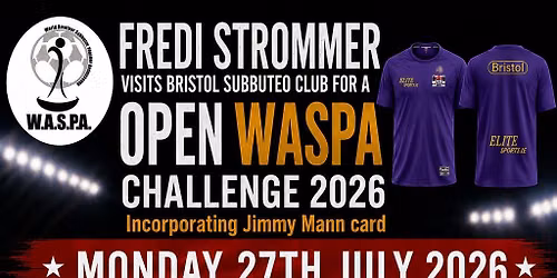 Fredi Strommer OPEN WASPA Challenge 2026 (including Jimmy Mann card)