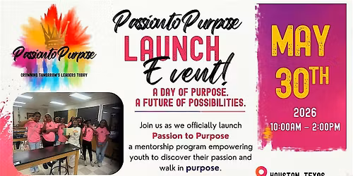 Passion to Purpose Youth Launch | Confidence, Life Skills & Career Exposure