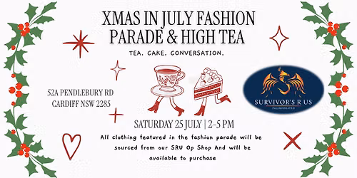 Xmas in July Fashion Show & High Tea