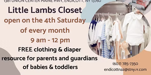 Little Lambs Closet OPEN