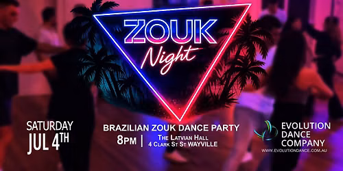 Zouk Night | Adelaide\u2019s Monthly Social 
