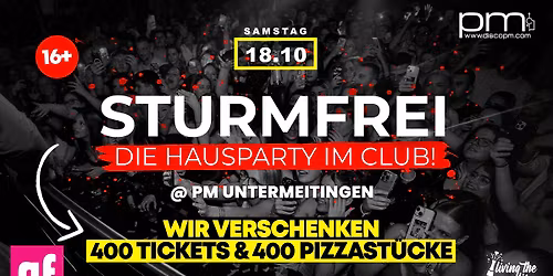STURMFREI | UNTERMEITINGEN | 18.10.