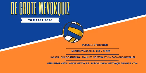 De Grote Wevokquiz 