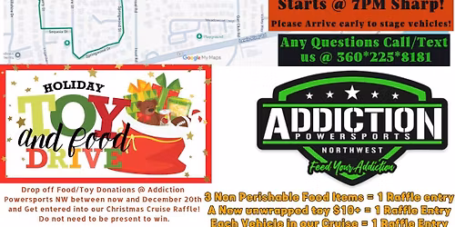 Addiction Powersports NW\u2019s Annual Lighted Christmas Cruise-2025